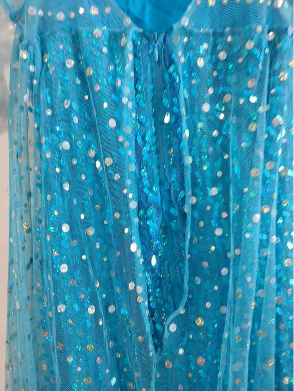 Girl size 9 10 11  Elsa dress - Picture 9 of 10